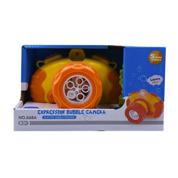 Mașinuță pentru suflat baloane de săpun "Cameră"