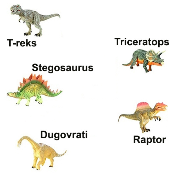 Lumea dinozaurilor, 6 modele