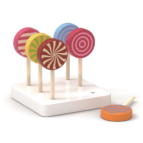 Set de acadele colorate (6 buc)
