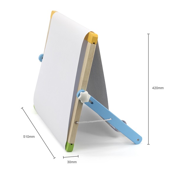 Magnetic Dry Erase and Chalk Board