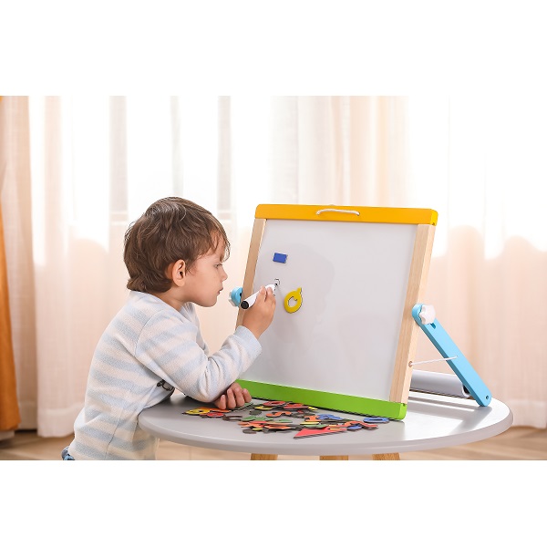 Magnetic Dry Erase and Chalk Board