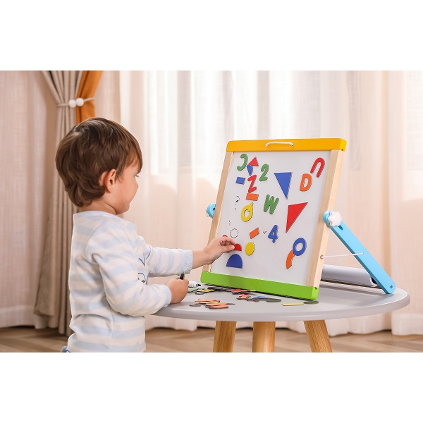 Magnetic Dry Erase and Chalk Board