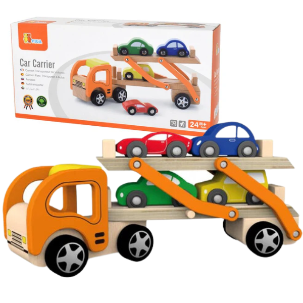 Transportor de Mașini din Lemn