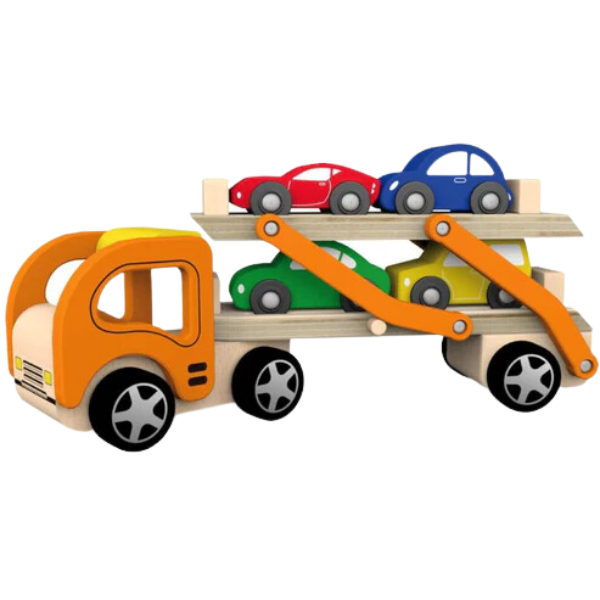 Transportor de Mașini din Lemn
