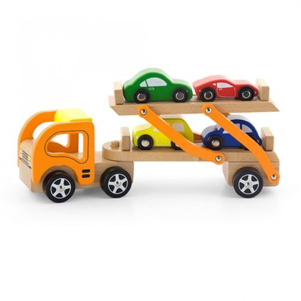 Transportor de Mașini din Lemn