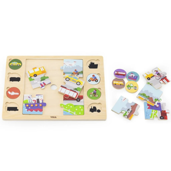 Puzzle din lemn 