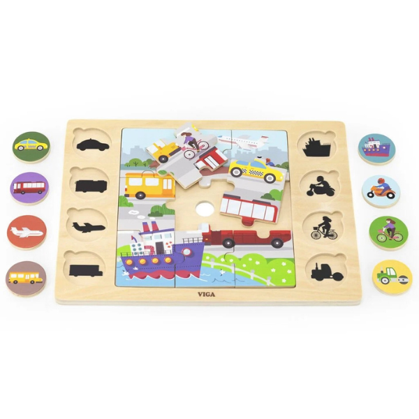Puzzle din lemn 