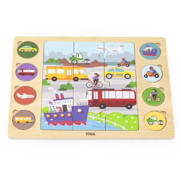 Puzzle din lemn 