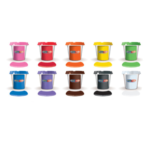 Set plastilină - 10 culori, 300 g