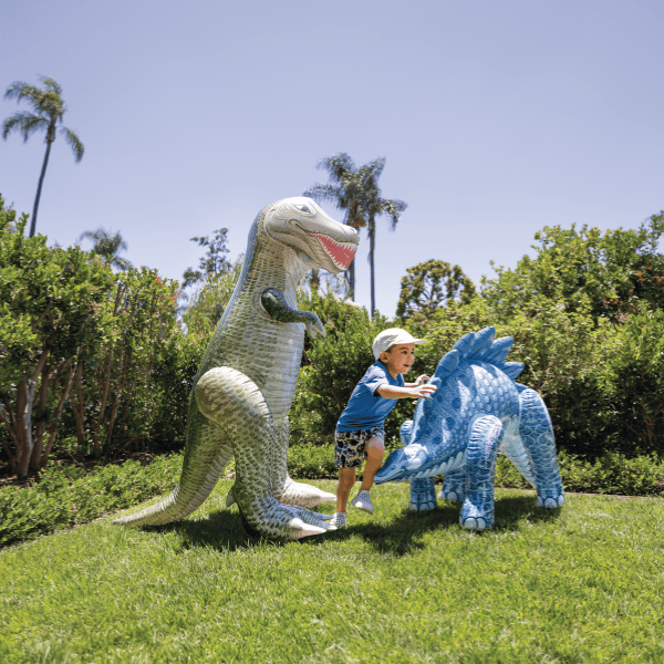 INTEX Tyrannosaurus și Stegosaurus gonflabil, 2 modele