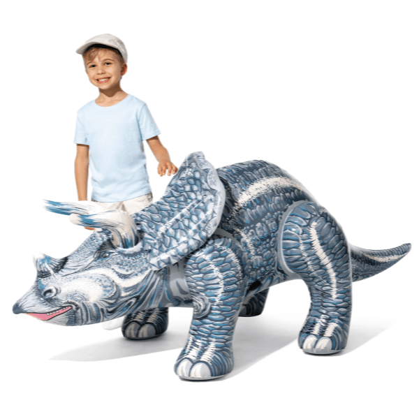 INTEX Triceratops și Brontosaurus gonflabil, 2 modele