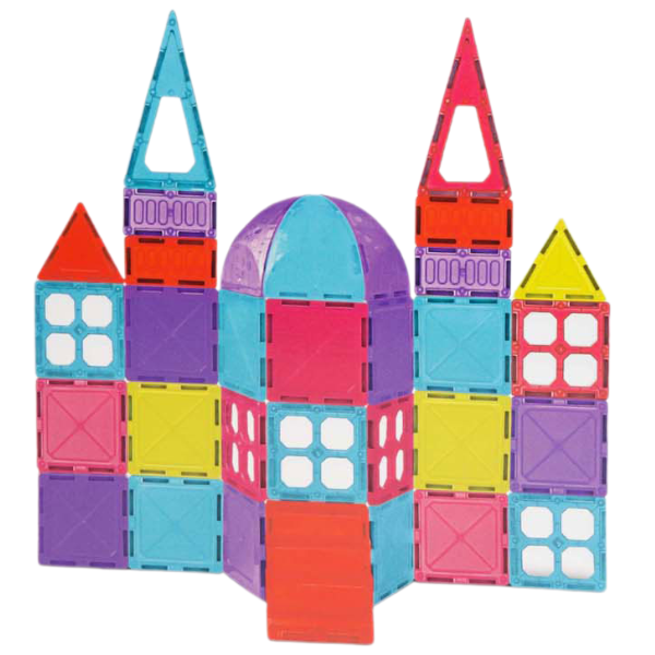 Constructor magnetic "Construiește un castel de vis", 33 piese