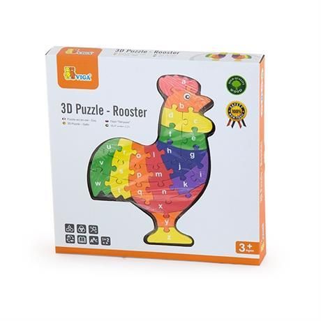 Puzzle 3D din lemn 