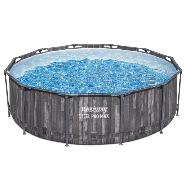 Bestway Бассейн STEEL PRO MAX Round 366х100 см, 9150 Л, металлический каркас