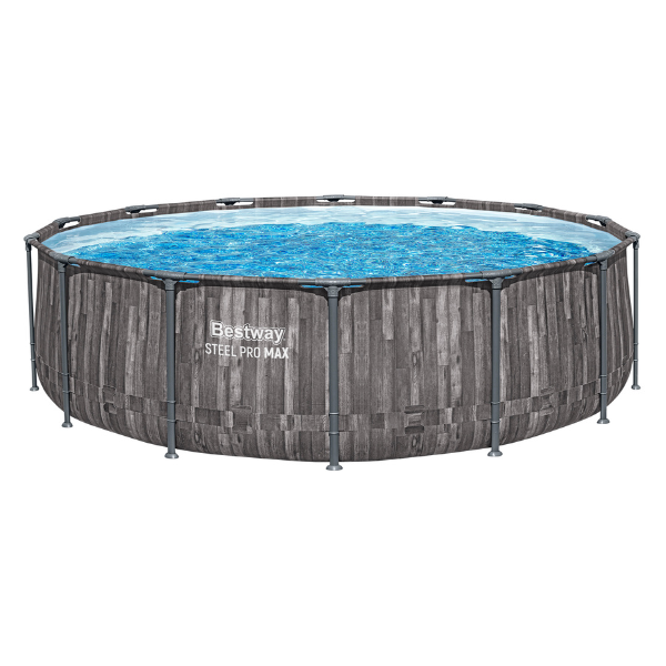 Bestway Бассейн STEEL PRO MAX Round 427x107 см, 13030Л, металлический каркас