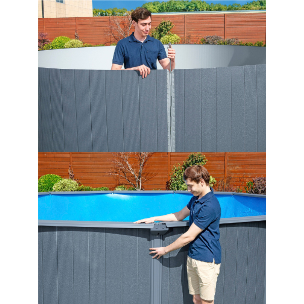 Bestway Piscină Hydrium 488x132 cm, 21490 L