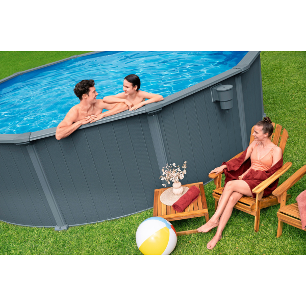 Bestway Piscină Hydrium 488x132 cm, 21490 L