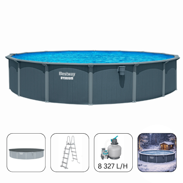 Bestway Piscină Hydrium 732x132 cm, 49200 L
