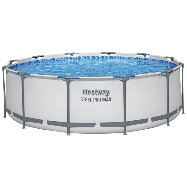 Bestway Бассейн STEEL PRO MAX Round 366x100 см, 9150Л, металлический каркас