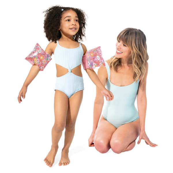 INTEX Aripioare de înot gonflabile "Sweet Blossom" 23х15 cm, 3-6 ani