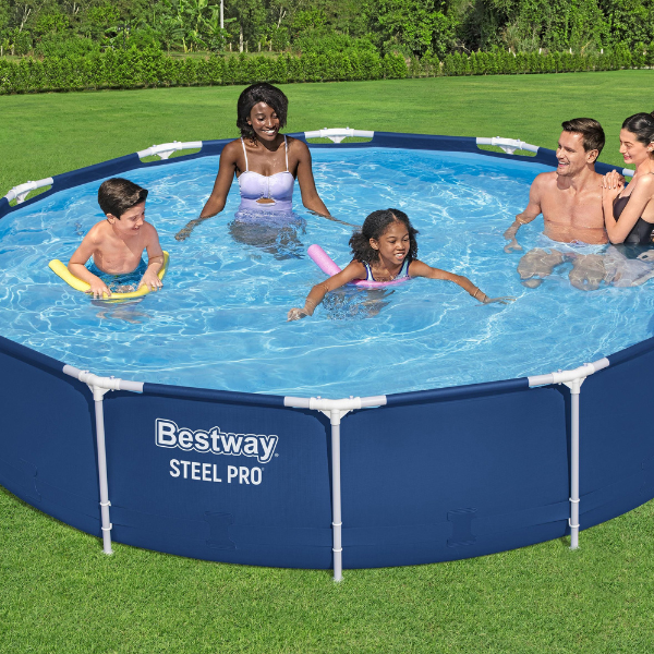 Bestway Piscină STEEL PRO 366х76 cm, 6473L, cadru metalic