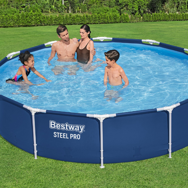 Bestway Piscină STEEL PRO 366х76 cm, 6473L, cadru metalic
