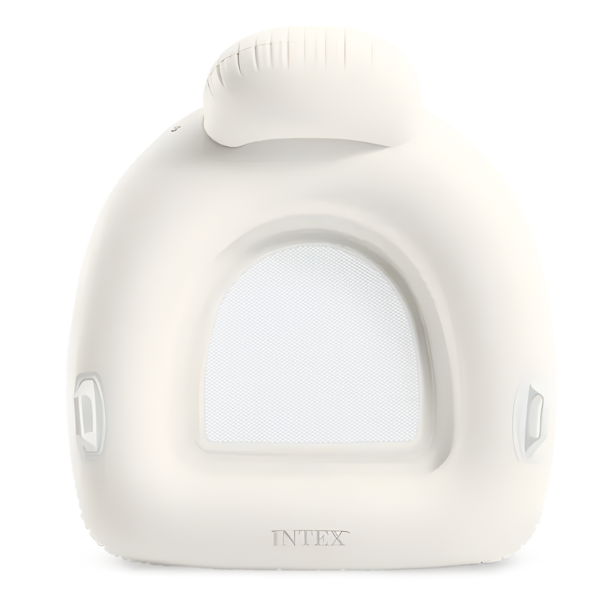 INTEX Надувное кресло-шезлонг для плавания 114х107 см, до 100 кг, 3 цвета