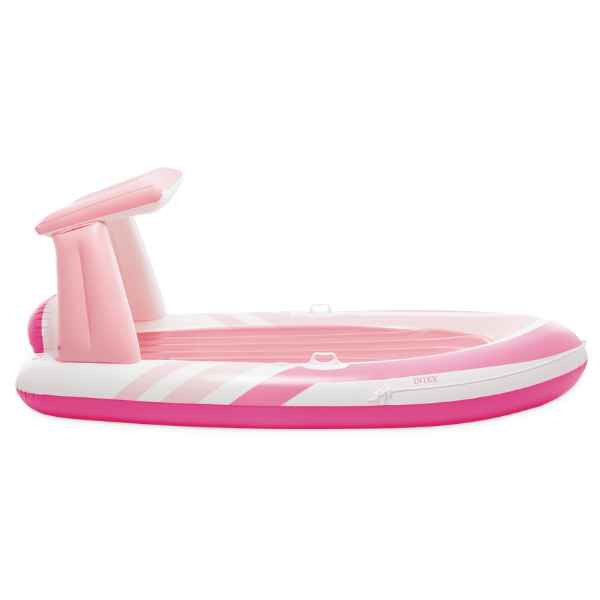 INTEX Plută gonflabilă "Pink Paradise Boat Float", 257 x 135 cm, până la 100 kg, 8+