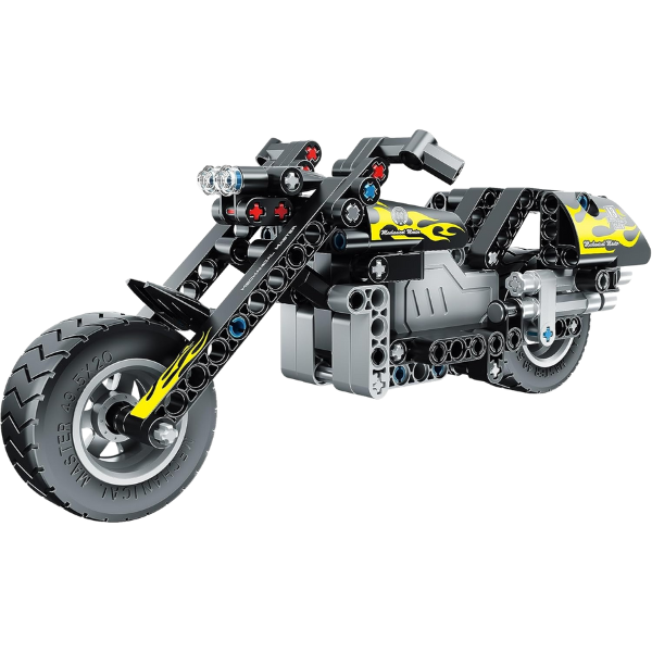 Конструктор iM Master Mechanical Master "Мотоцикл", с инерцией, 183 элем.