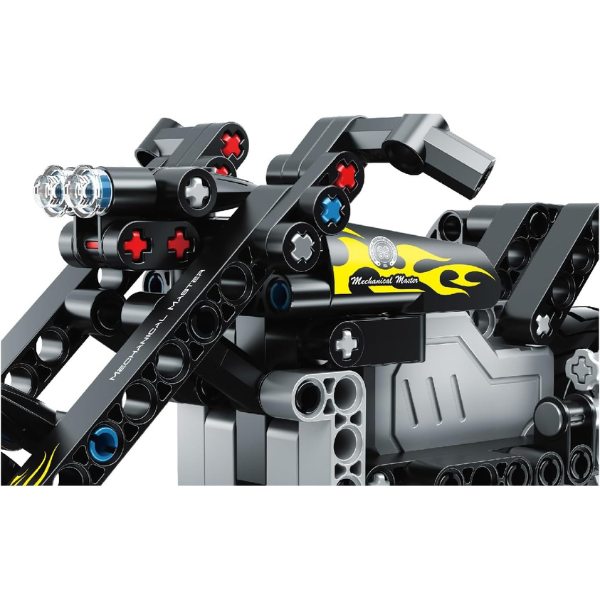 Конструктор iM Master Mechanical Master "Мотоцикл", с инерцией, 183 элем.
