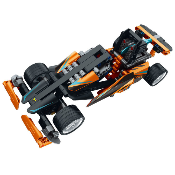 Конструктор 2 в 1, iM Master Mechanical Master "Гоночный автомобиль", с инерцией , 221 элем.