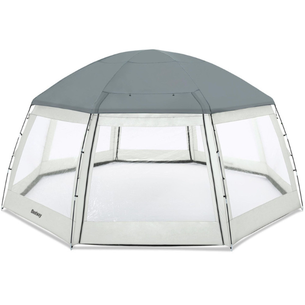 Bestway Cupolă rotundă pentru piscine, 600x600x295cm