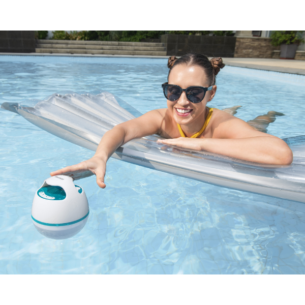 Bestway Boxă plutitoare Bluetooth cu iluminare LED, pentru piscină