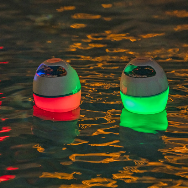 Bestway Boxă plutitoare Bluetooth cu iluminare LED, pentru piscină