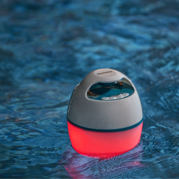 Bestway Boxă plutitoare Bluetooth cu iluminare LED, pentru piscină