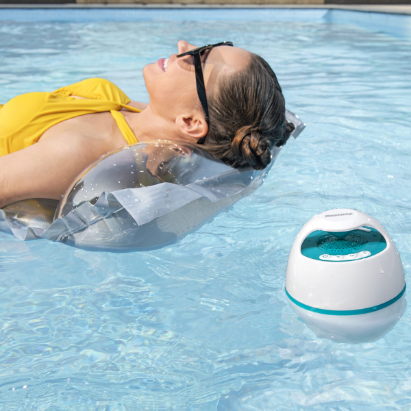 Bestway Boxă plutitoare Bluetooth cu iluminare LED, pentru piscină