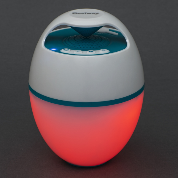 Bestway Boxă plutitoare Bluetooth cu iluminare LED, pentru piscină