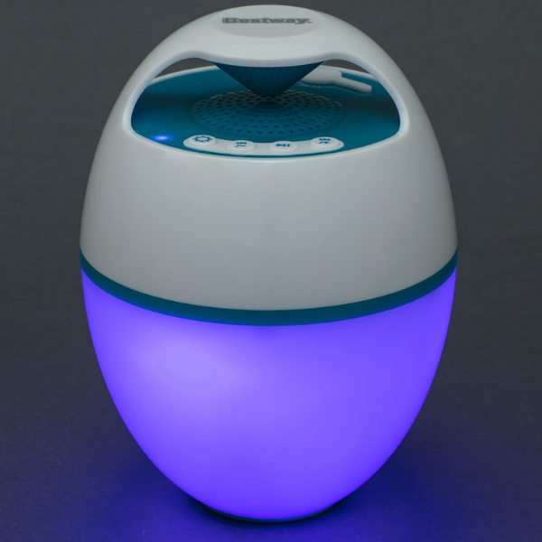Bestway Boxă plutitoare Bluetooth cu iluminare LED, pentru piscină