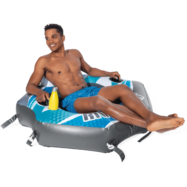INTEX Scaun plutitor gonflabil "River Run Connect Lounge", 130 x 126 cm, până la 100 kg