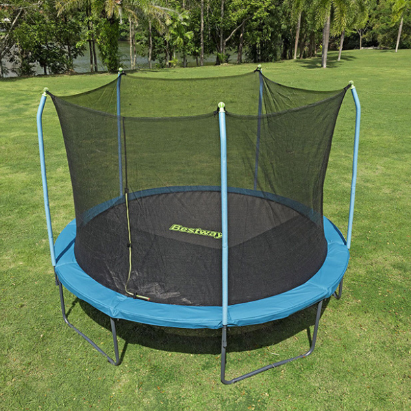 Bestway Батут пружинный с защитой Xtreme Air, 366 x 278 см, до 100кг