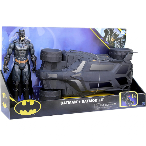 Figurina Batman cu mașina, 