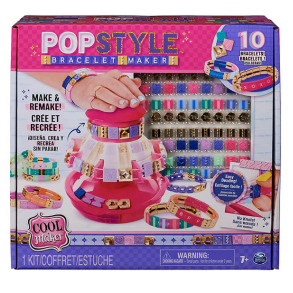 Set creativ: Crearea brățărilor, seria Cool Maker Pop Style