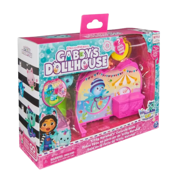 Set de joacă: Camera de carnaval, seria Gabby’s Dollhouse