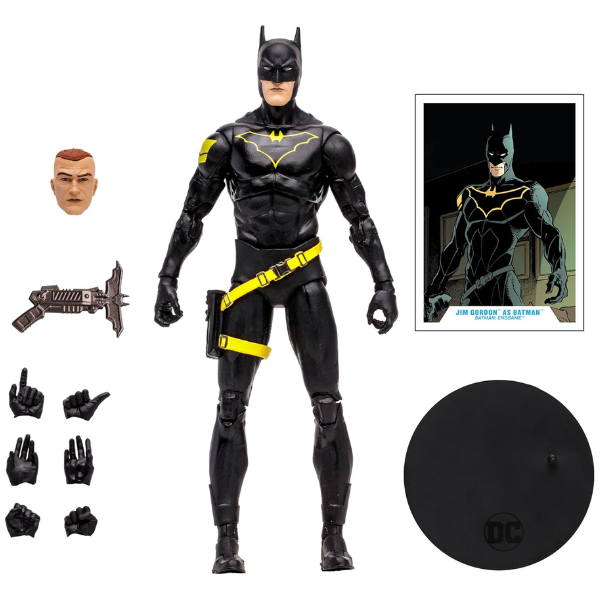 Figurina: Jim Gordon în rolul lui Batman, 18 cm