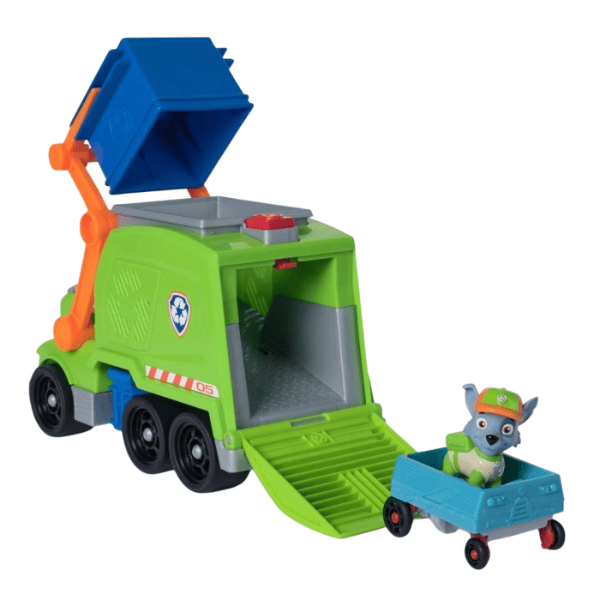 Camion de reciclare cu figurina, seria "Patrula Cățelușilor"