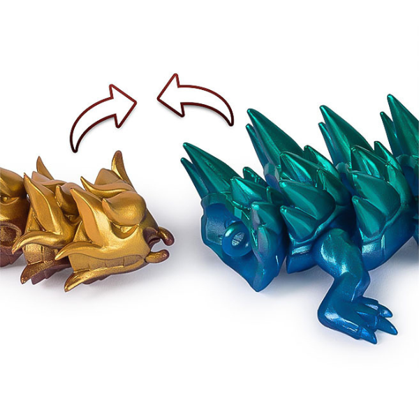 Figurină surpriză „Dragon în ou de cristal”, în ass.