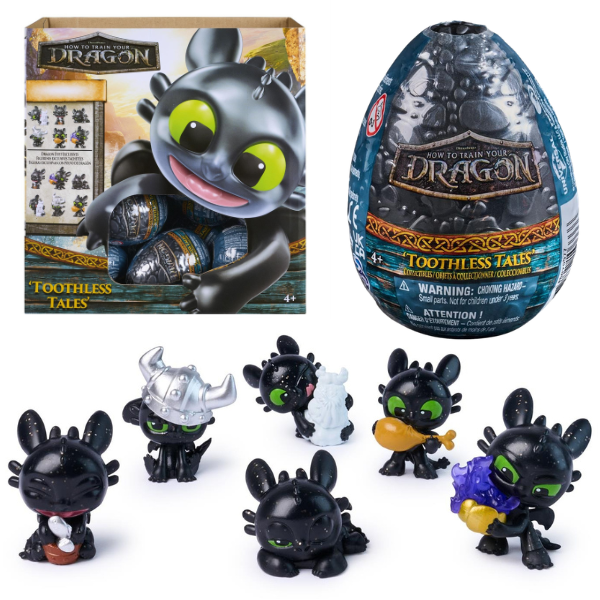 „Cum să-ți dresezi dragonul: Figurină surpriză Toothless”, 12 modele
