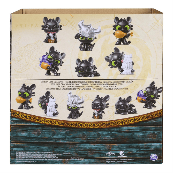 „Cum să-ți dresezi dragonul: Figurină surpriză Toothless”, 12 modele