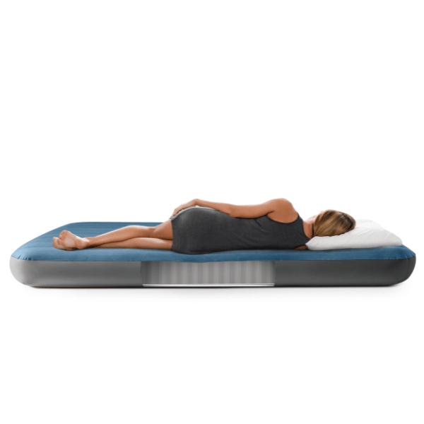 INTEX Saltea gonflabilă “Prestige Downy” 99x191x25 cm cu pompa integrată  5V, până la 136 kg