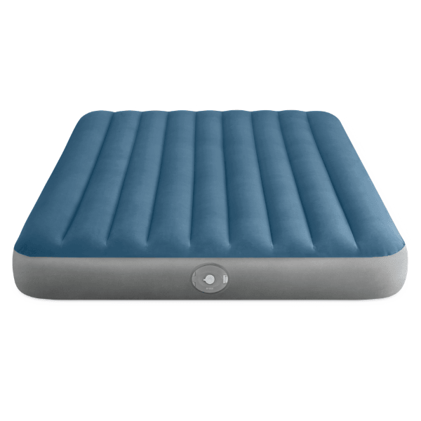 INTEX Saltea gonflabilă “Queen Prestige Downy” 152x203х25 cm cu pompa integrată  5V, până la 272 kg